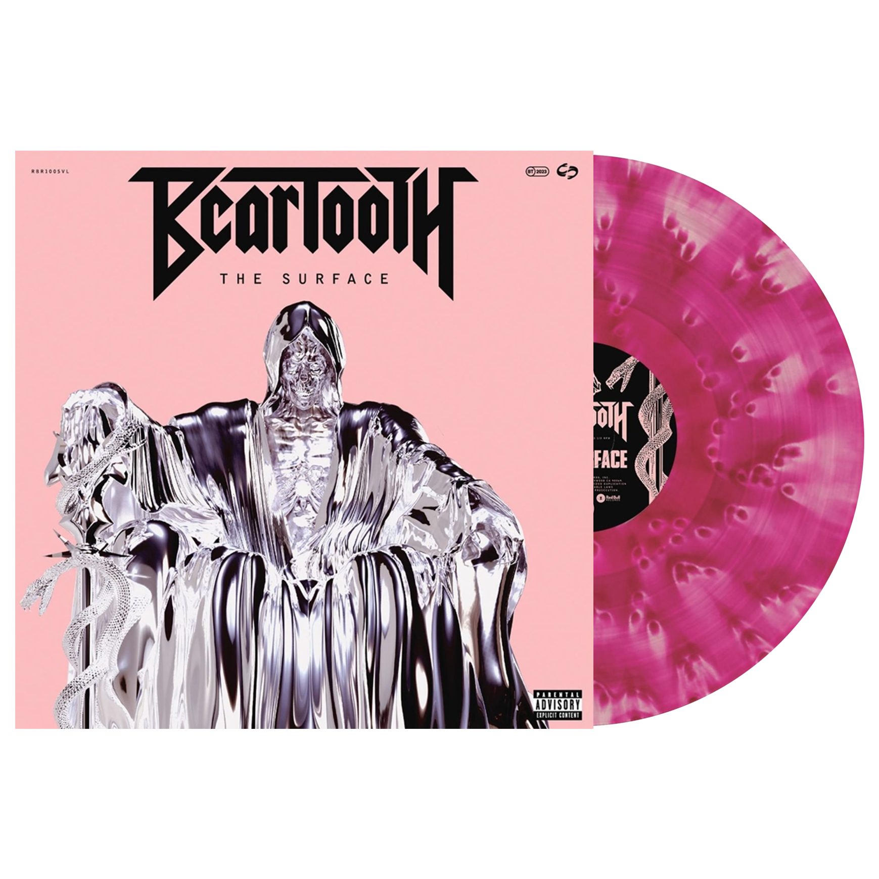 Beartooth (The Surface) Ultra Clear /w Pink Cloudy Vinyl