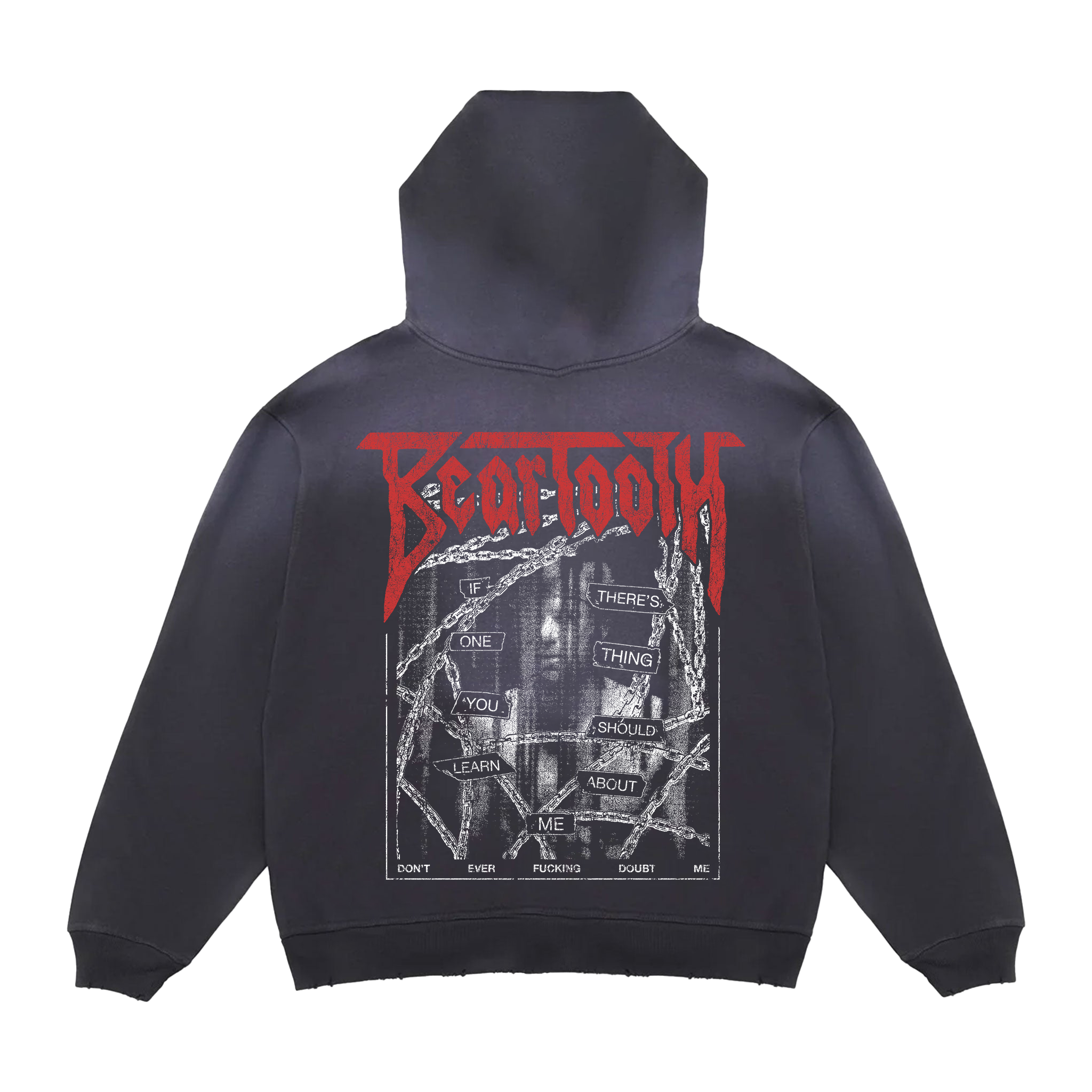 Chain Distressed Potassium | Premium Zip Hoodie