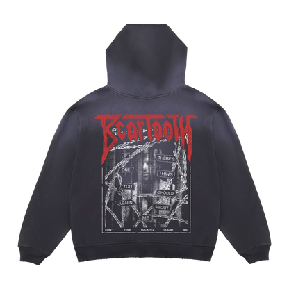 Chain Distressed Potassium | Premium Zip Hoodie
