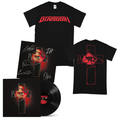 Pure Ecstasy | Black Vinyl Bundle + Signed 12" Print