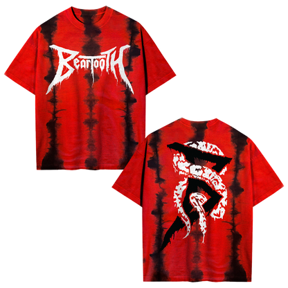 Snake On My Back Red Dye | T-Shirt